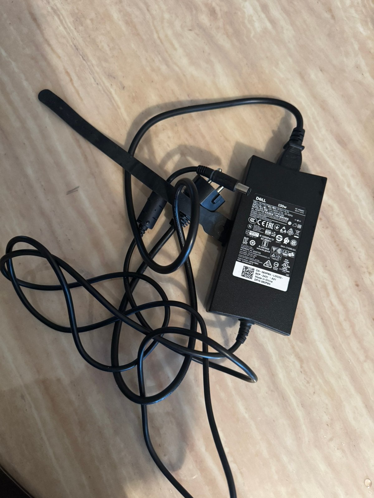 Dell 150W Laptop Oplader - Zo goed als nieuw, Computers en Software, Laptop-opladers, Ophalen of Verzenden, Zo goed als nieuw