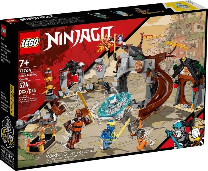 LEGO 71764 Ninja Training Center, Ophalen of Verzenden, Zo goed als nieuw, Complete set, Lego