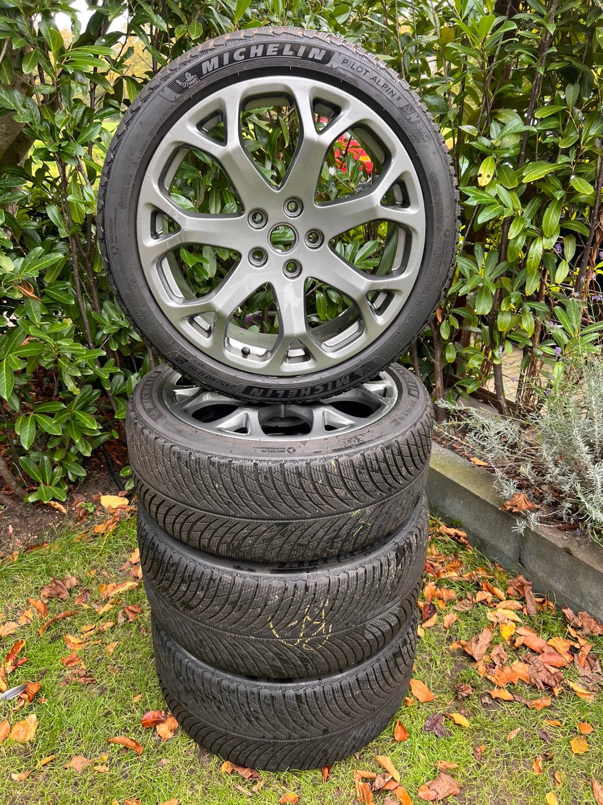 Maserati GranTursimo GranCabrio 19” winterset Michelin, Auto-onderdelen, Ophalen, Banden en Velgen, 20 inch, Zomerbanden