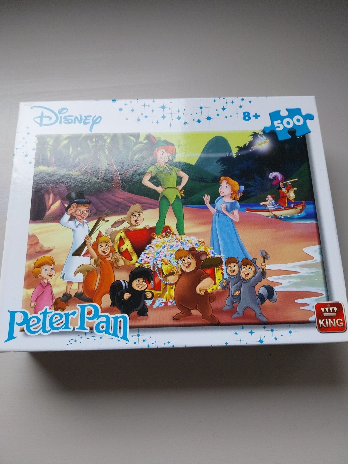 Puzzel Peter Pan 500 stukjes, Ophalen, 500 t/m 1500 stukjes