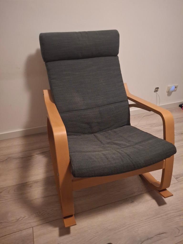 Ikea schommelstoel, Huis en Inrichting, Fauteuils, Ophalen of Verzenden, 75 tot 100 cm, 50 tot 75 cm