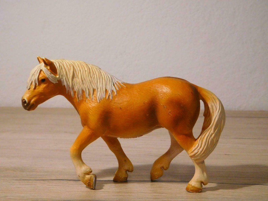Schleich 13606 haflinger merrie, dierfiguur, Verzenden, Gebruikt, Paard, Beeldje of Figuurtje