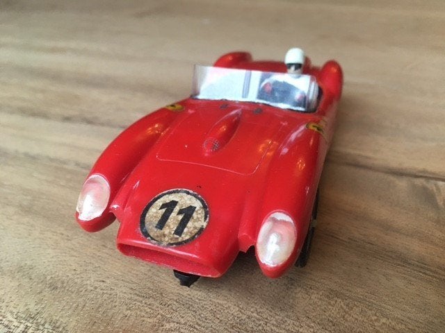 Strombecker 1/32 Ferrari 250 Testa Rossa, Kinderen en Baby's, Ophalen of Verzenden, Elektrisch, Overige merken