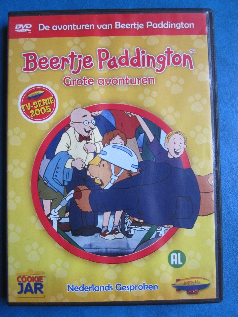 Beertje Paddington grote avonturen, Cd's en Dvd's, Tekenfilm, Zo goed als nieuw, Alle leeftijden, Amerikaans