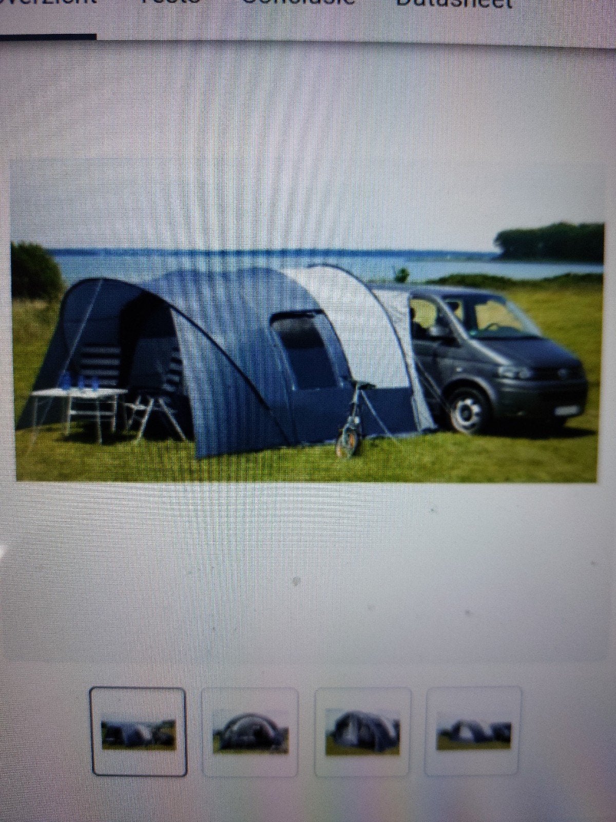 Bus luifel / tent buscamper dwt fjord 25, Ophalen