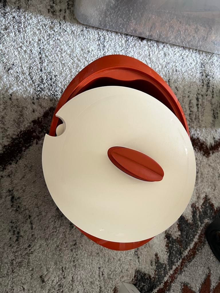 Tupperware geïsoleerde voedselcontainer, Huis en Inrichting, Keuken | Tupperware, Ophalen, Gebruikt, Bruin, Bak of Kom
