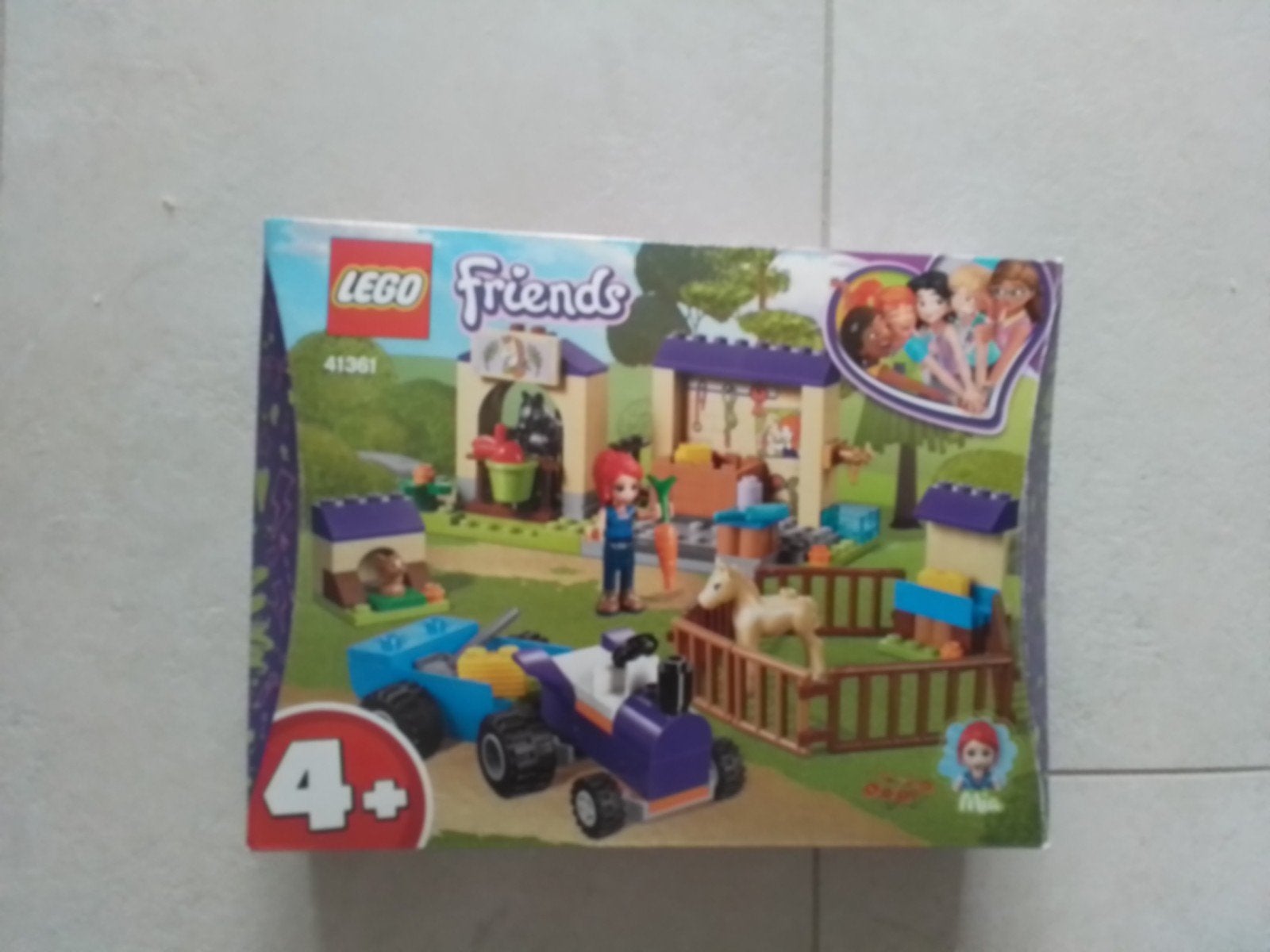 LEGO Friends 41361 Mia's Veulenstal, Lego, Friends, Ophalen of Verzenden, Zo goed als nieuw