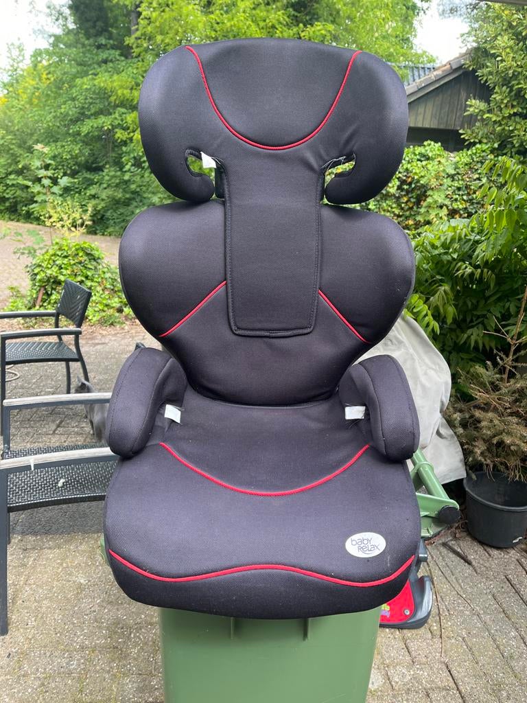 Baby Relax autostoel - Zwart/Rood - Gebruikt, Ophalen, Gebruikt
