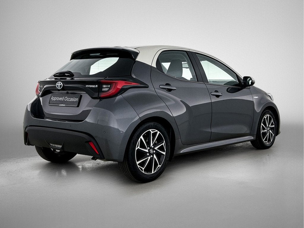 Toyota Yaris 1.5 Hybrid Style bi-tone | Head-Up Display| Par, Auto's, Toyota, 12 maanden, Stof, Gebruikt, Zwart