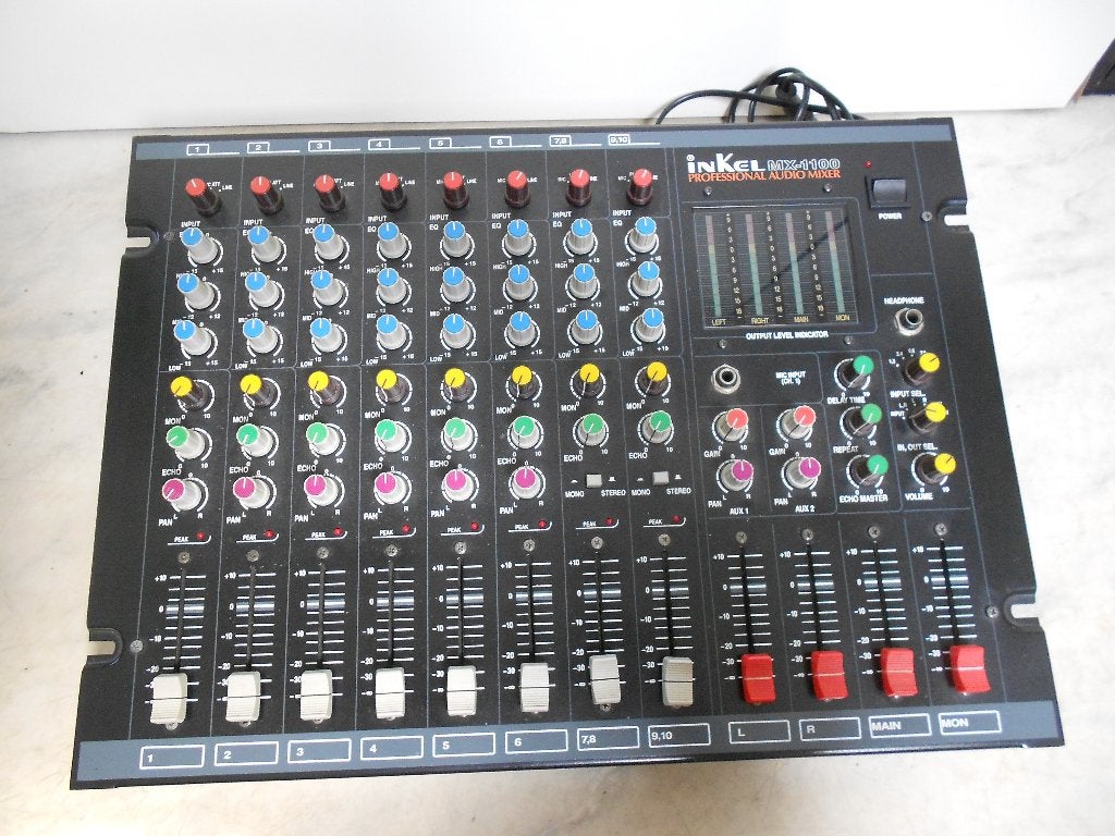 inkel mx1100 mengpaneel, Ophalen, Refurbished, Audio