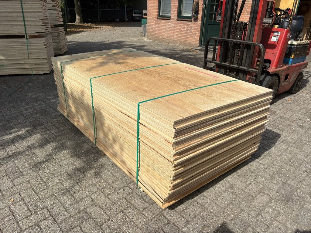 €12 per PLAAT: Underlayment 12mm (ook 15mm 18mm 21mm) B-keus, Ophalen, Multiplex, Minder dan 20 mm, Nieuw