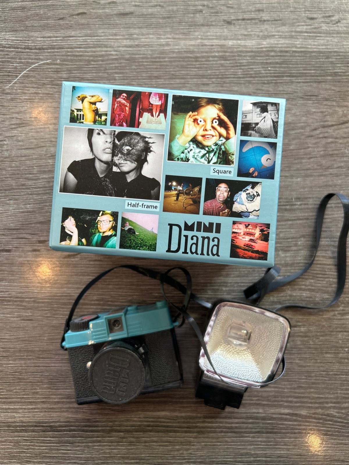Diana mini camera met flitser, Ophalen, Gebruikt, Compact, Overige Merken