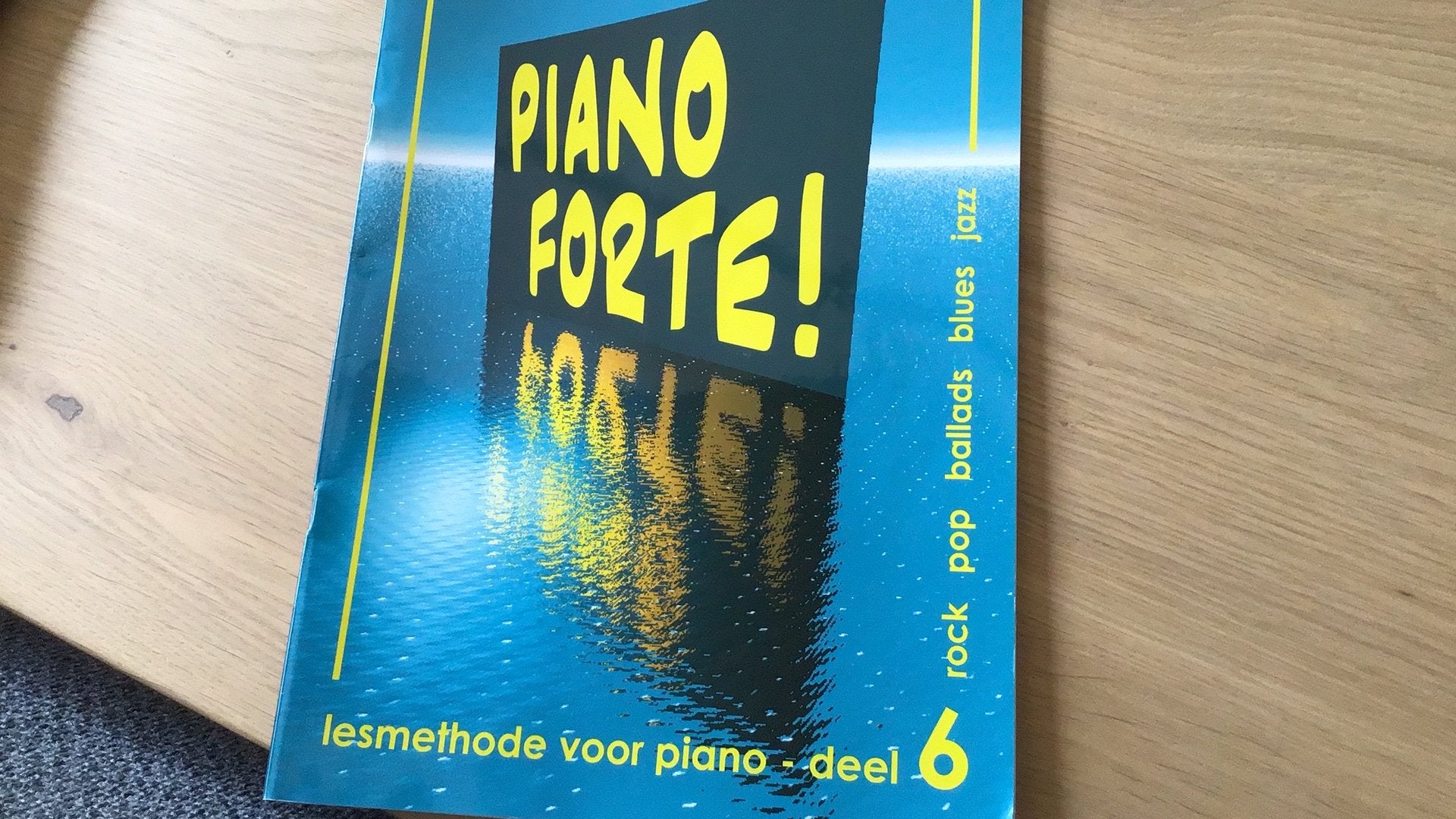 Pianoforte deel 6, Ophalen of Verzenden, Zo goed als nieuw, Les of Cursus, Populair
