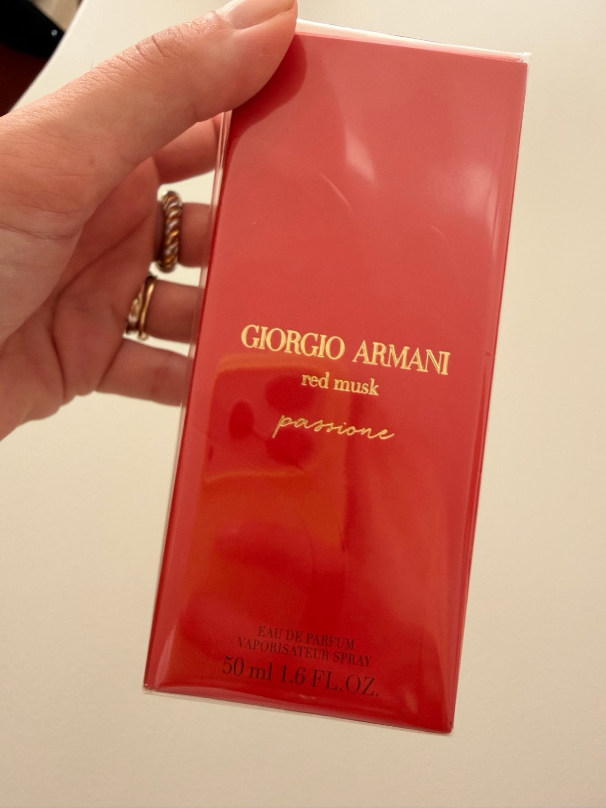 Giorgio Armani Sì Passione Red Musk Eau de Parfum 50 ml, Ophalen of Verzenden, Nieuw