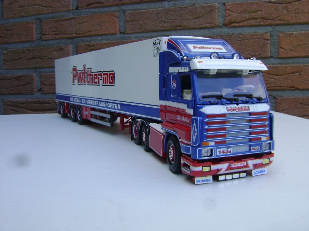 Tekno Scania Streamline  Peter Wouters, Hobby en Vrije tijd, Modelauto's | 1:50, Ophalen of Verzenden, Zo goed als nieuw, Bus of Vrachtwagen