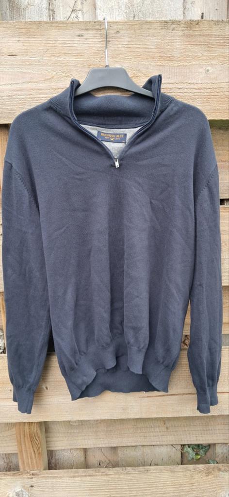Trui:Brighton Bleu:, Kleding | Heren, Ophalen of Verzenden, Zo goed als nieuw, Blauw