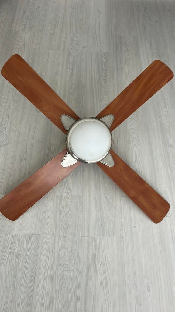 Plafond ventilator met lamp, Ophalen, Gebruikt, Plafondventilator