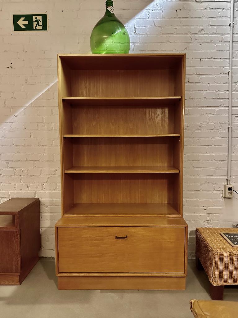 Vintage design Formule kast, midcentury boekenkast