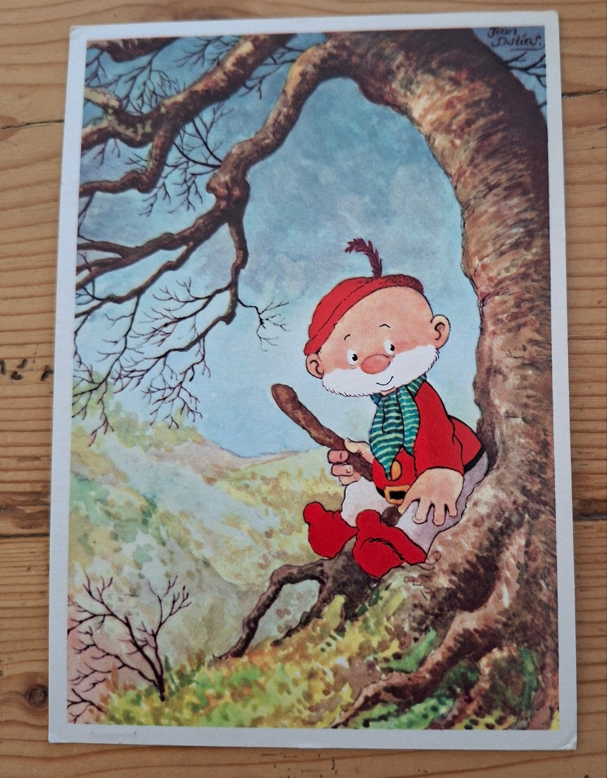 Voor het kind paulus de boskabouter kaart, Verzamelen, Ansichtkaarten | Themakaarten, Ophalen of Verzenden, 1940 tot 1960, Kinderen