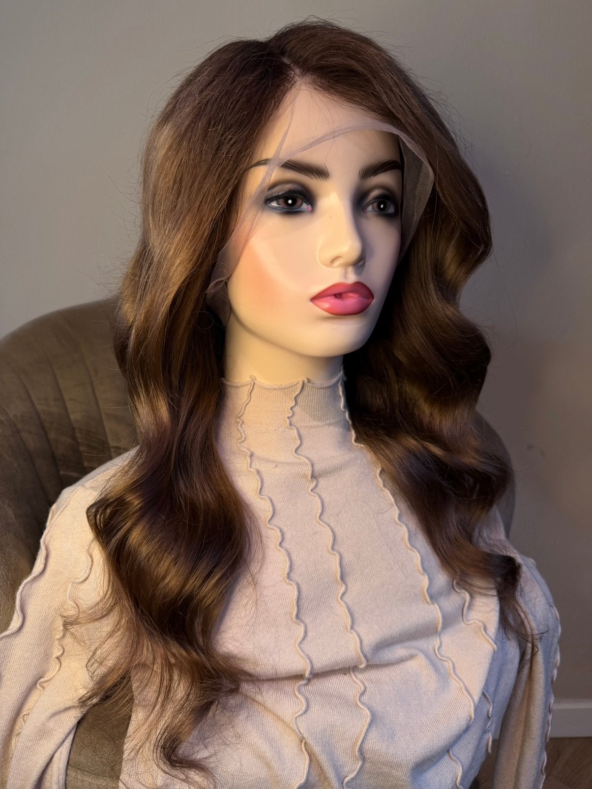 Full lace haarwerk pruik wig, Ophalen of Verzenden, Nieuw, Pruik of Haarverlenging