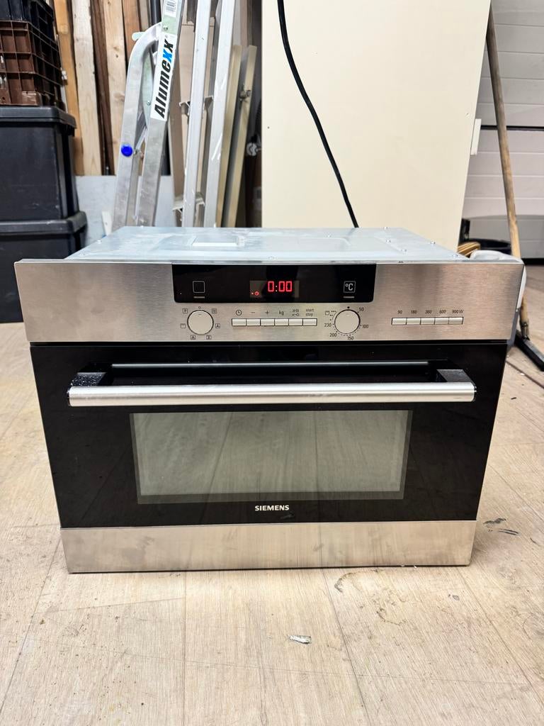 Siemens Hb84h500/36 Inbouw Oven met Magnetronfunctie, 45 tot 60 cm, Gebruikt, Oven, Ophalen of Verzenden