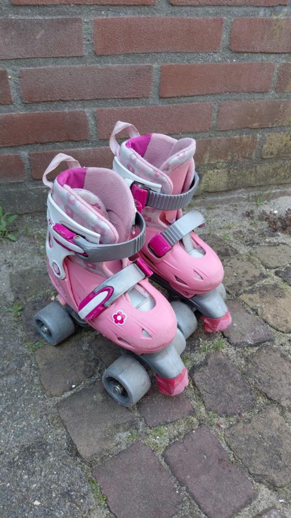 Roze rolschaatsen maat 30, Ophalen, Gebruikt, Kinderen