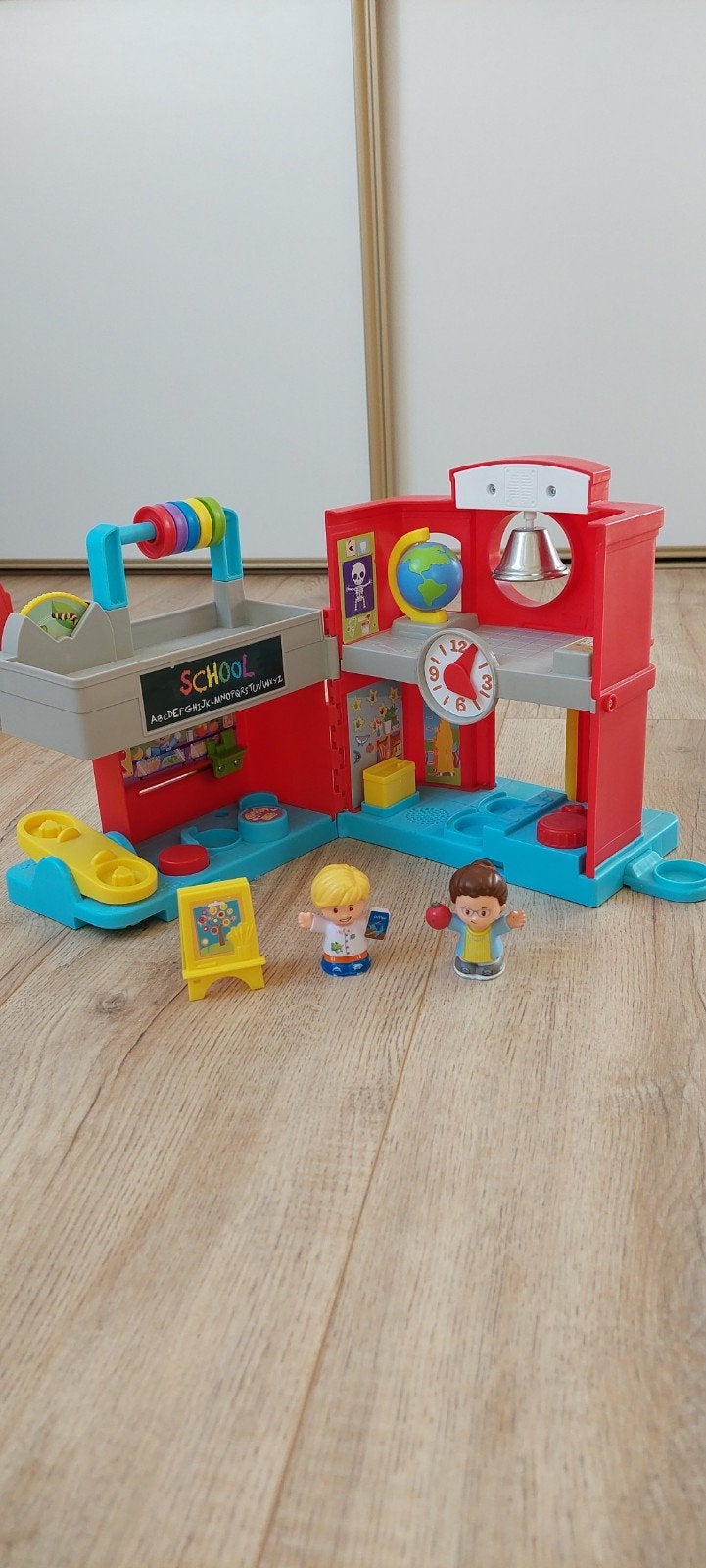 Fisher-Price Little People Vriendelijke School – Interactief, Ophalen, Gebruikt, Speelset, Met geluid