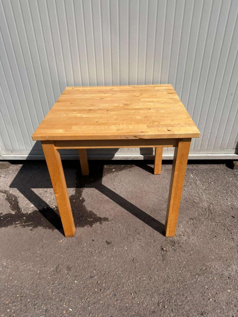 Ikea keukentafel eettafel terrastafel tafel 74x74, Gebruikt, 50 tot 100 cm, 50 tot 100 cm, Vier personen