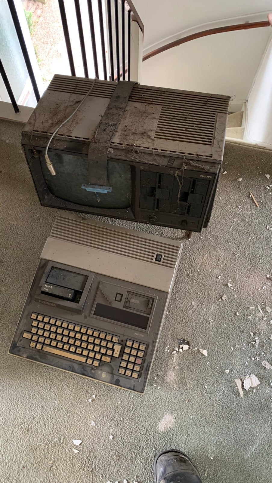 Philips P2000M computer, Ophalen, Gebruikt