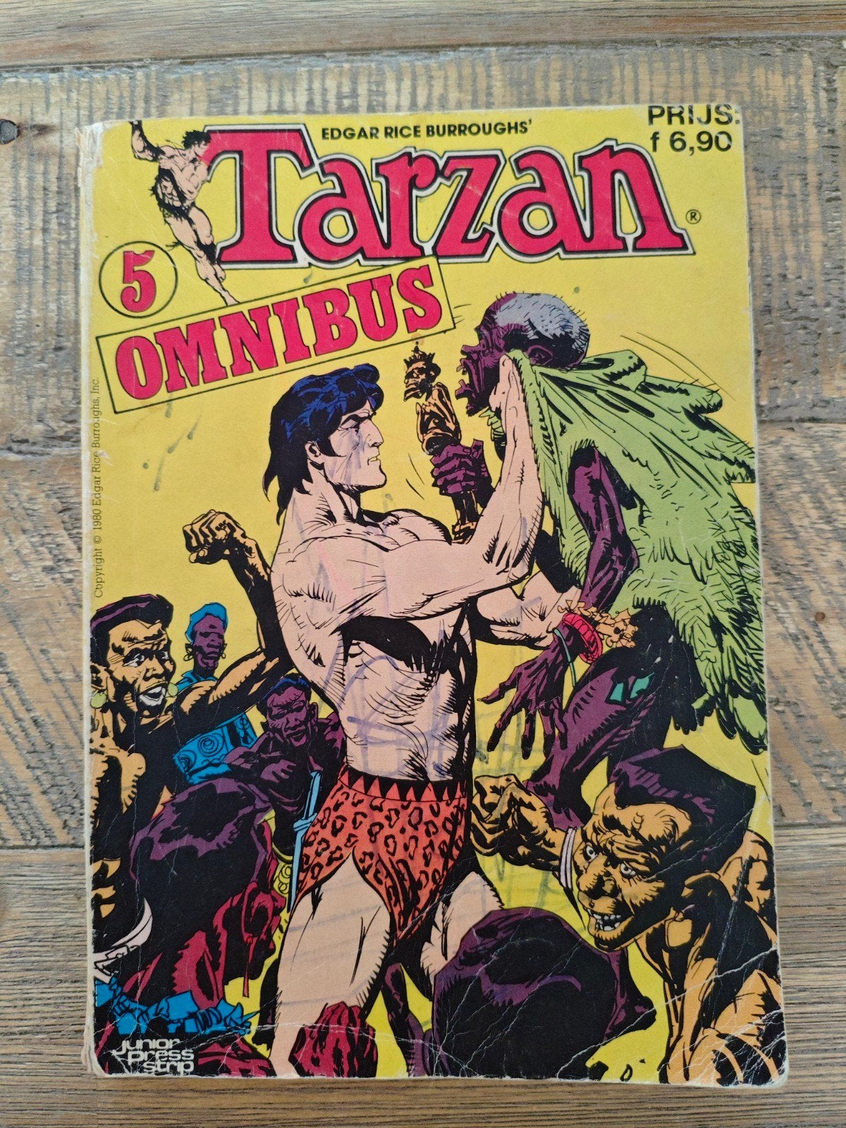 Tarzan 5 omnibus stripboek, Boeken, Strips | Comics, Eén comic, Ophalen, Gelezen, Europa