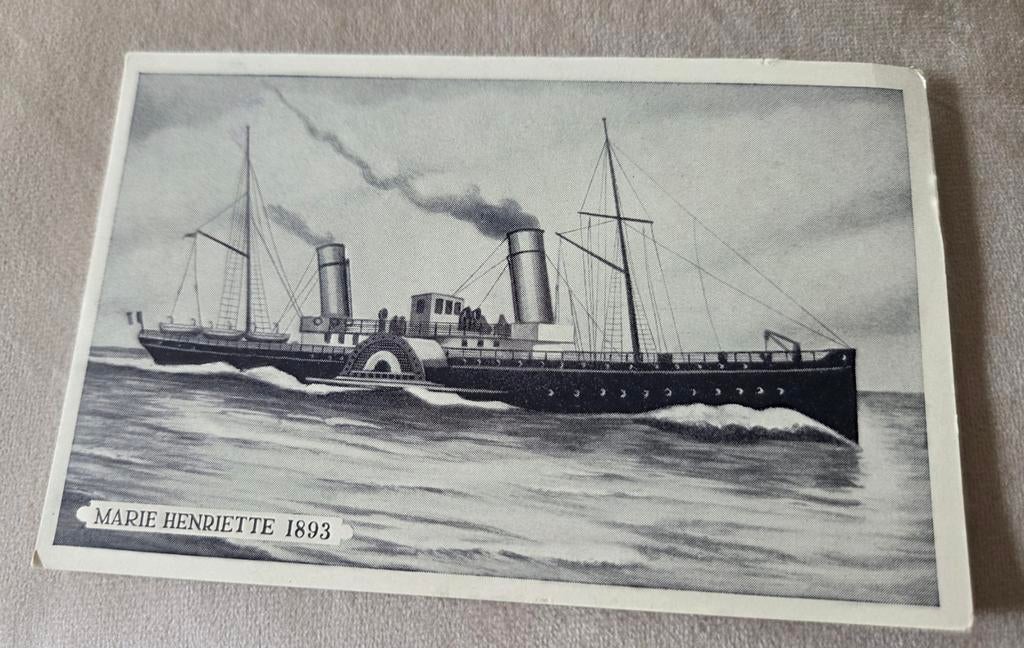 Marie-Henriëtte - historisch raderstoomschip, Verzenden, Ongelopen, Voertuig