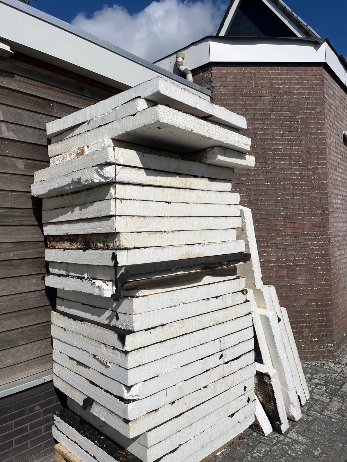 EPS isolatieplaten 90 mm dik, 40 m2, Doe-het-zelf en Verbouw, Isolatie en Afdichting, Ophalen, Gebruikt, 15 m² of meer, Vloerisolatie