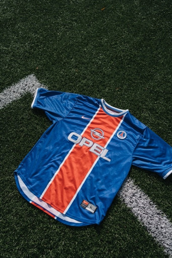 PSG PARIS SAINT-GERMAIN 1999/00 VINTAGE SHIRT – L, Maat L, Ophalen of Verzenden, Zo goed als nieuw, Shirt