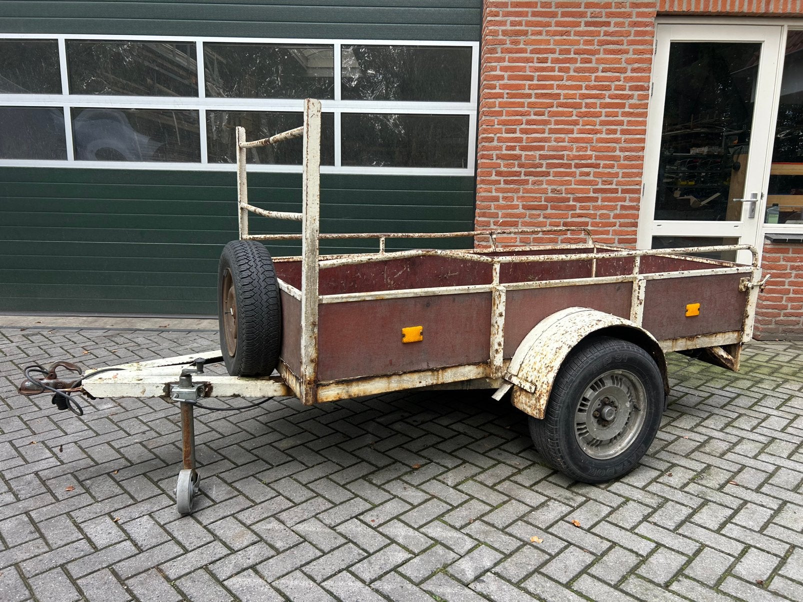Enkelasser/ aanhanger/ aanhangwagen/ 750 kg, Auto diversen, Ophalen