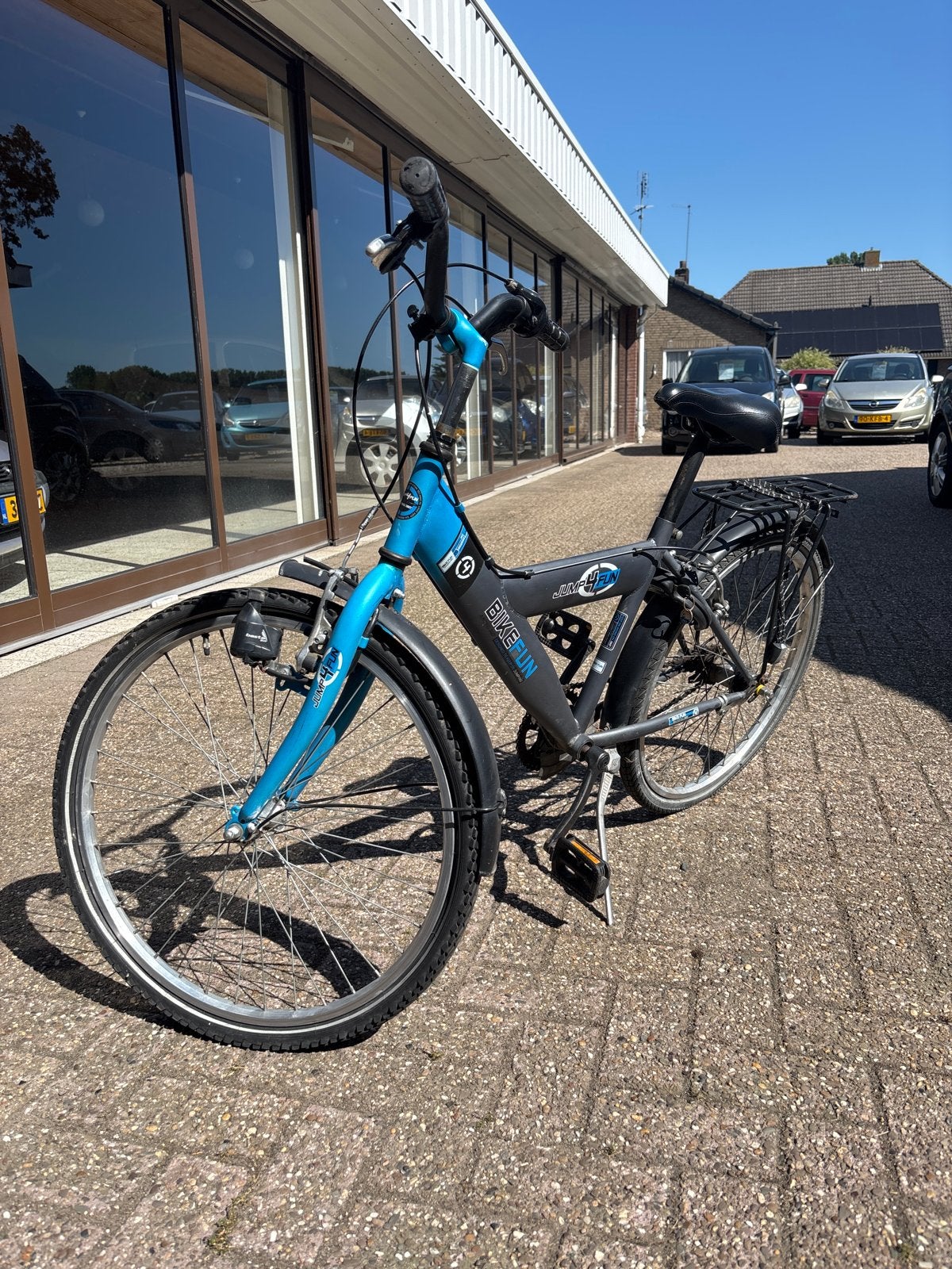 JUMP4FUN Kinderfiets - 3 versnellingen, Gebruikt, Velgrem, Versnellingen, Minder dan 49 cm