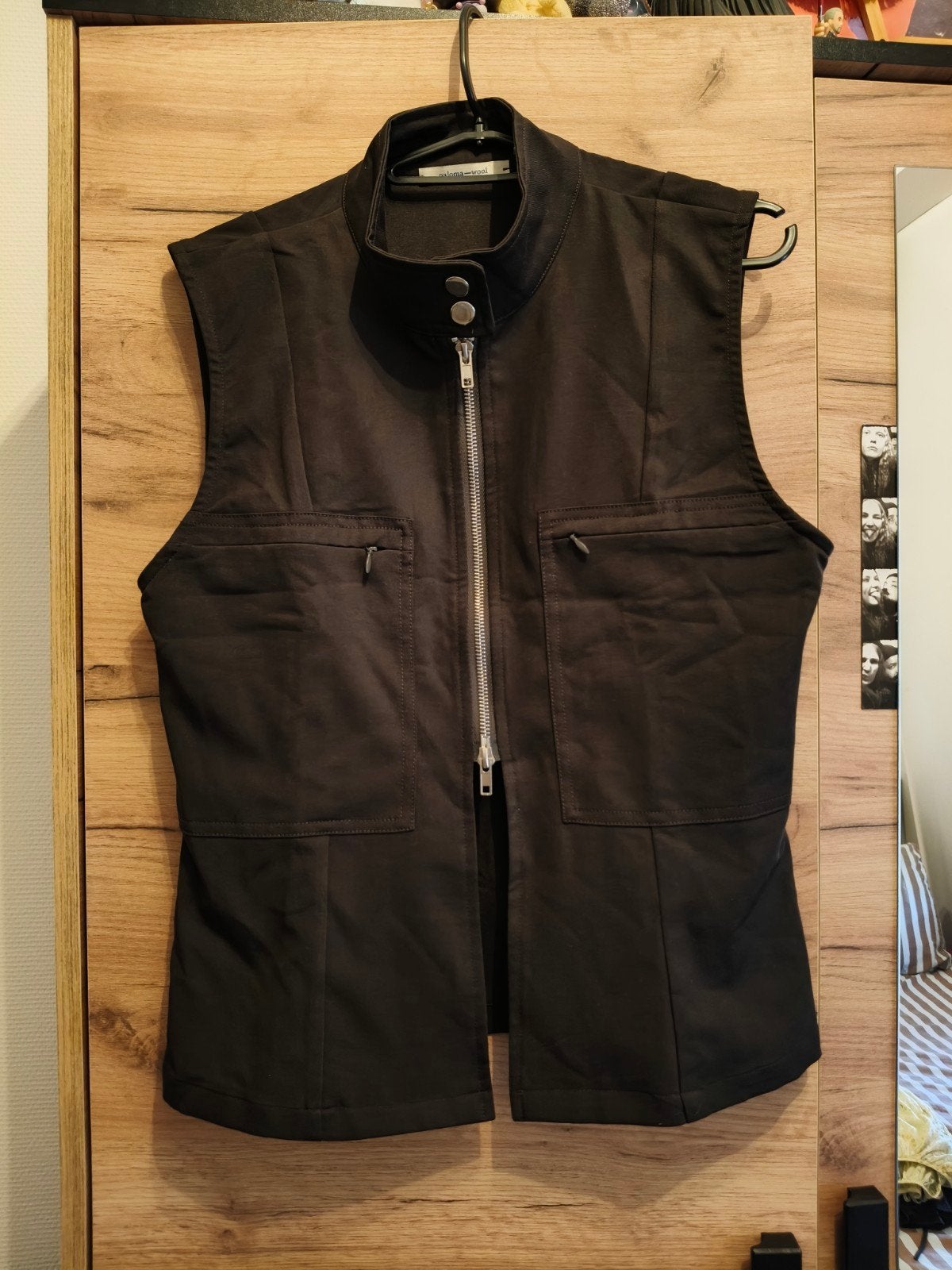 Paloma Wool Utility Vest Donkerbruin, Gerecycled Polyester, Paloma wool, Ophalen of Verzenden