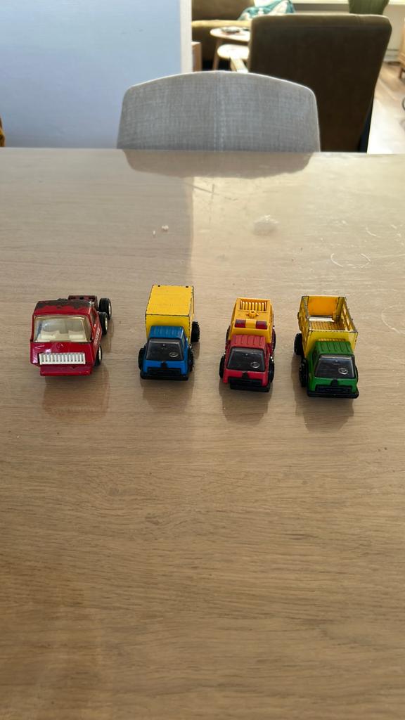Tonka 4x vrachtauto 1:50, Verzenden, Gebruikt, Auto