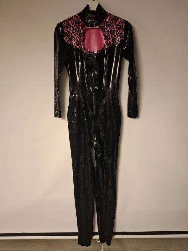Latex Bodysuit met Lange Mouwen maat L, Verzenden, Nieuw