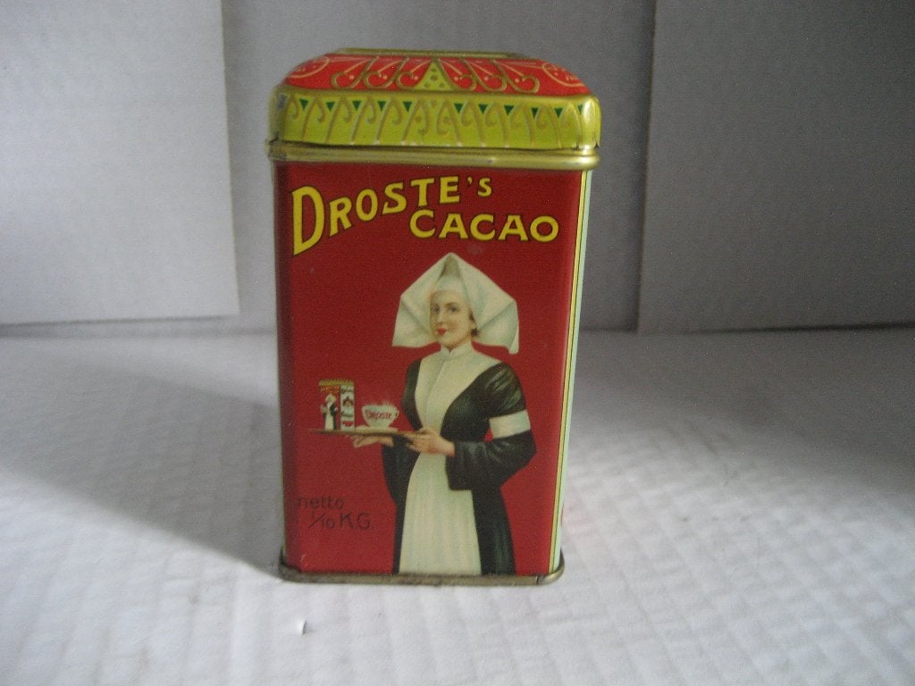 Droste Cacao Blik  (DC2), Verzamelen, Ophalen of Verzenden, Gebruikt, Overige, Droste