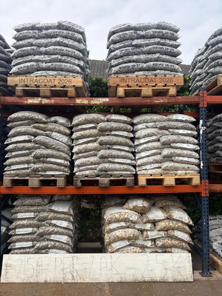 OUTLET ZAND GRIND GROND BOOMSCHORS HYDROKORRELS, Ophalen, Nieuw, Wit