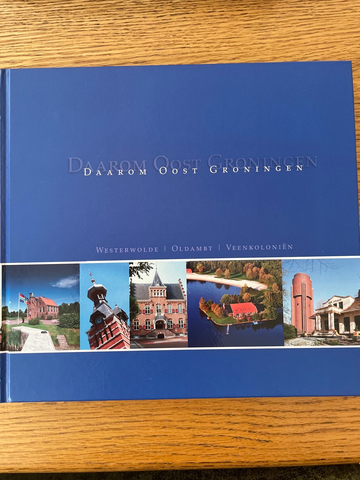 Boek: Daarom Oost Groningen - Westerwolde Oldambt Veenkoloni, Ophalen of Verzenden, 20e eeuw of later, Zo goed als nieuw