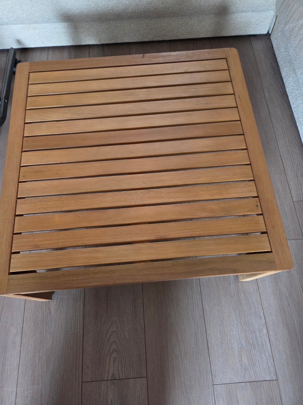 Nieuw tuin/ bijzettafel, Ophalen, Nieuw, Rechthoekig, Hout