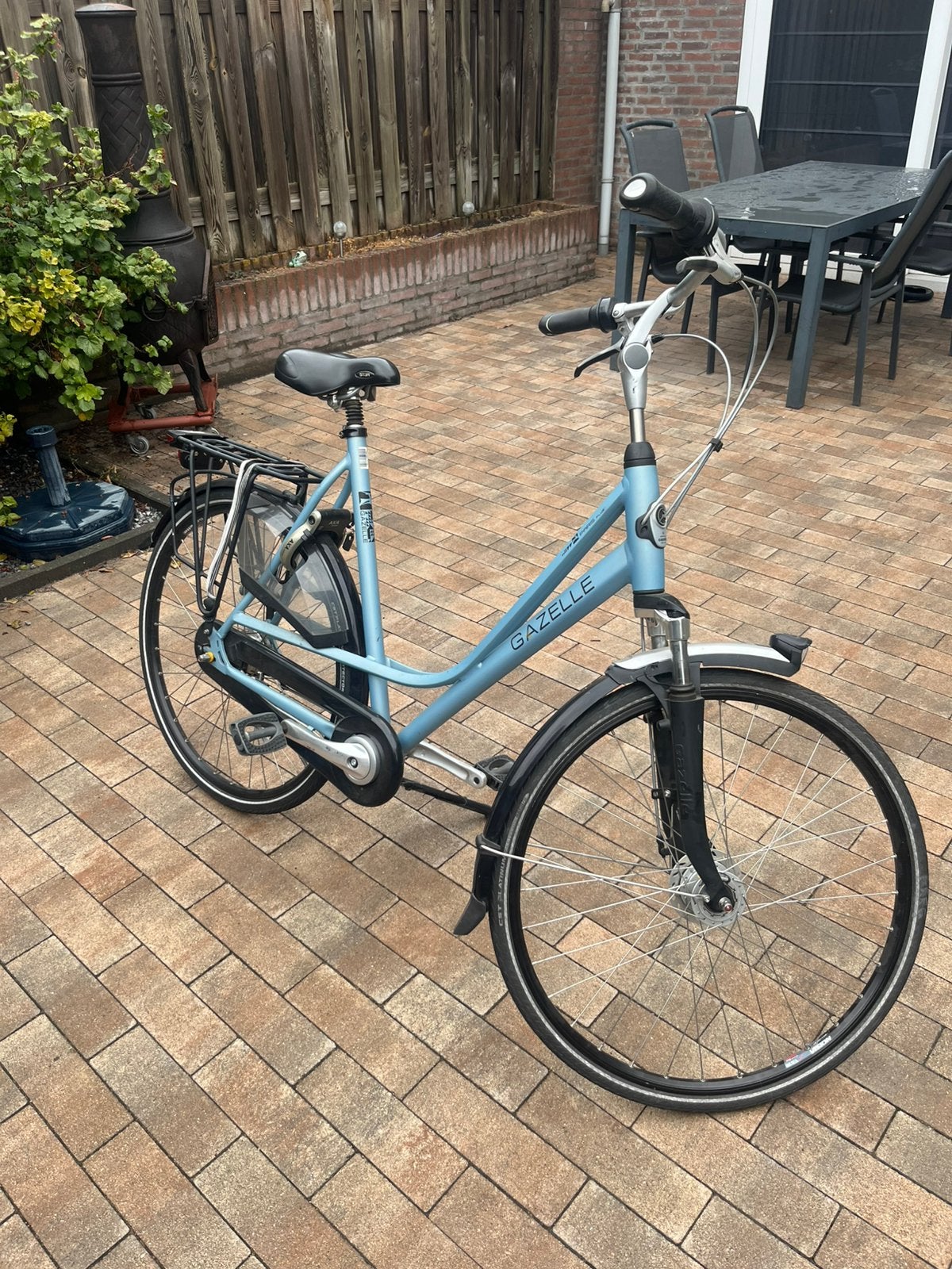 Gazelle paris damesfiets 28inc, Ophalen, Versnellingen, 56 cm of meer, Zo goed als nieuw