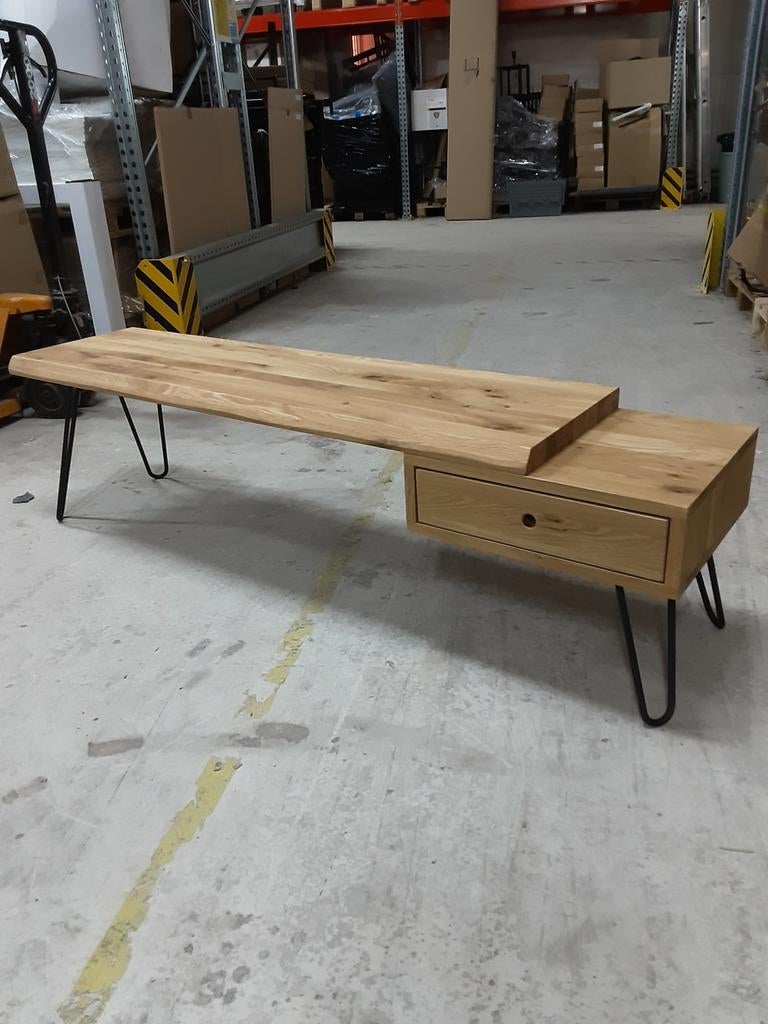 Mooi TV meubel NIEUW, Ophalen, 100 tot 150 cm, ., Zo goed als nieuw