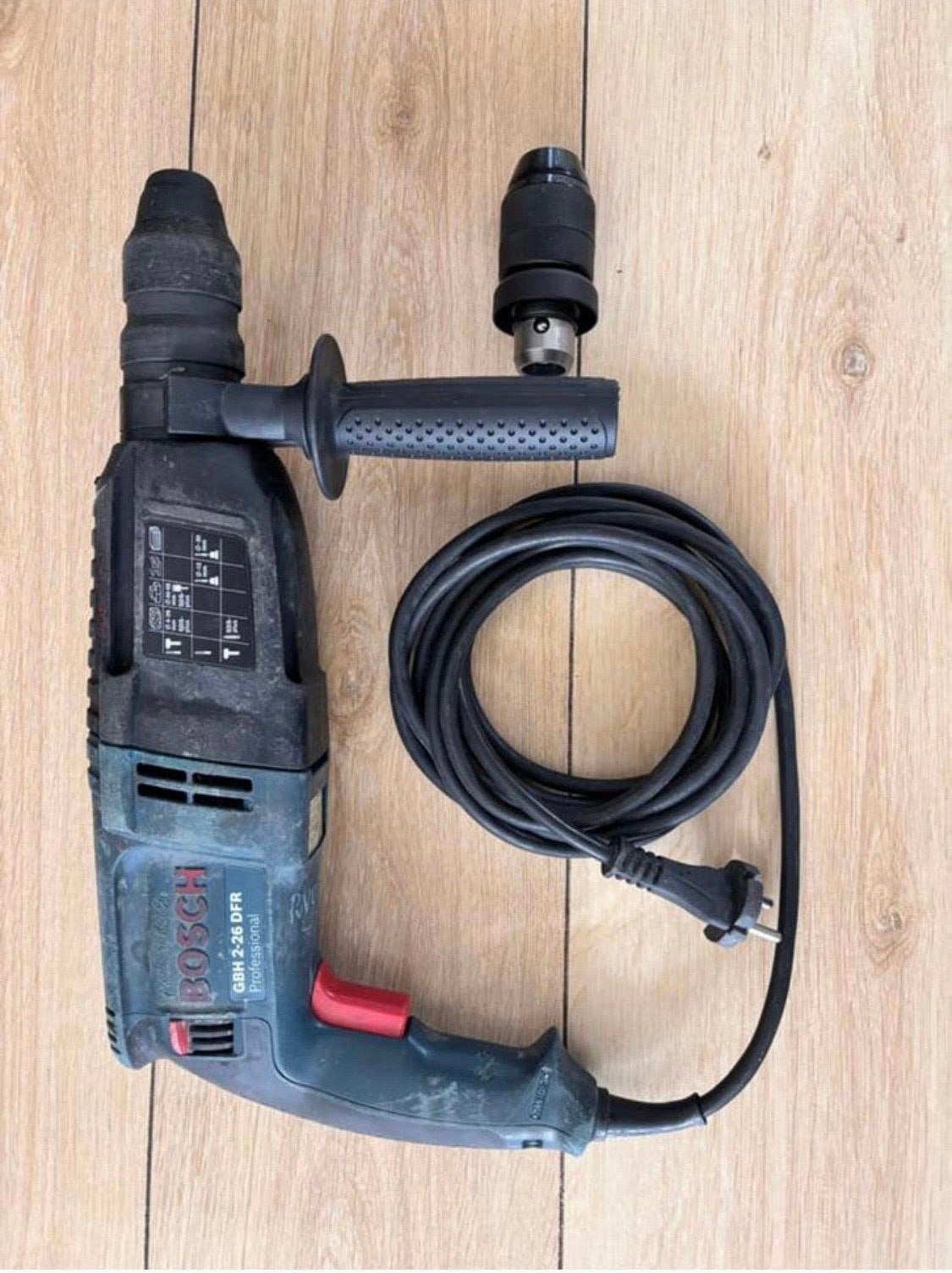 Coombi Boorhamer Bosch GBH2-26 DRE, Boor- en/of Breekhamer, Ophalen of Verzenden, Klopboormechanisme, Gebruikt