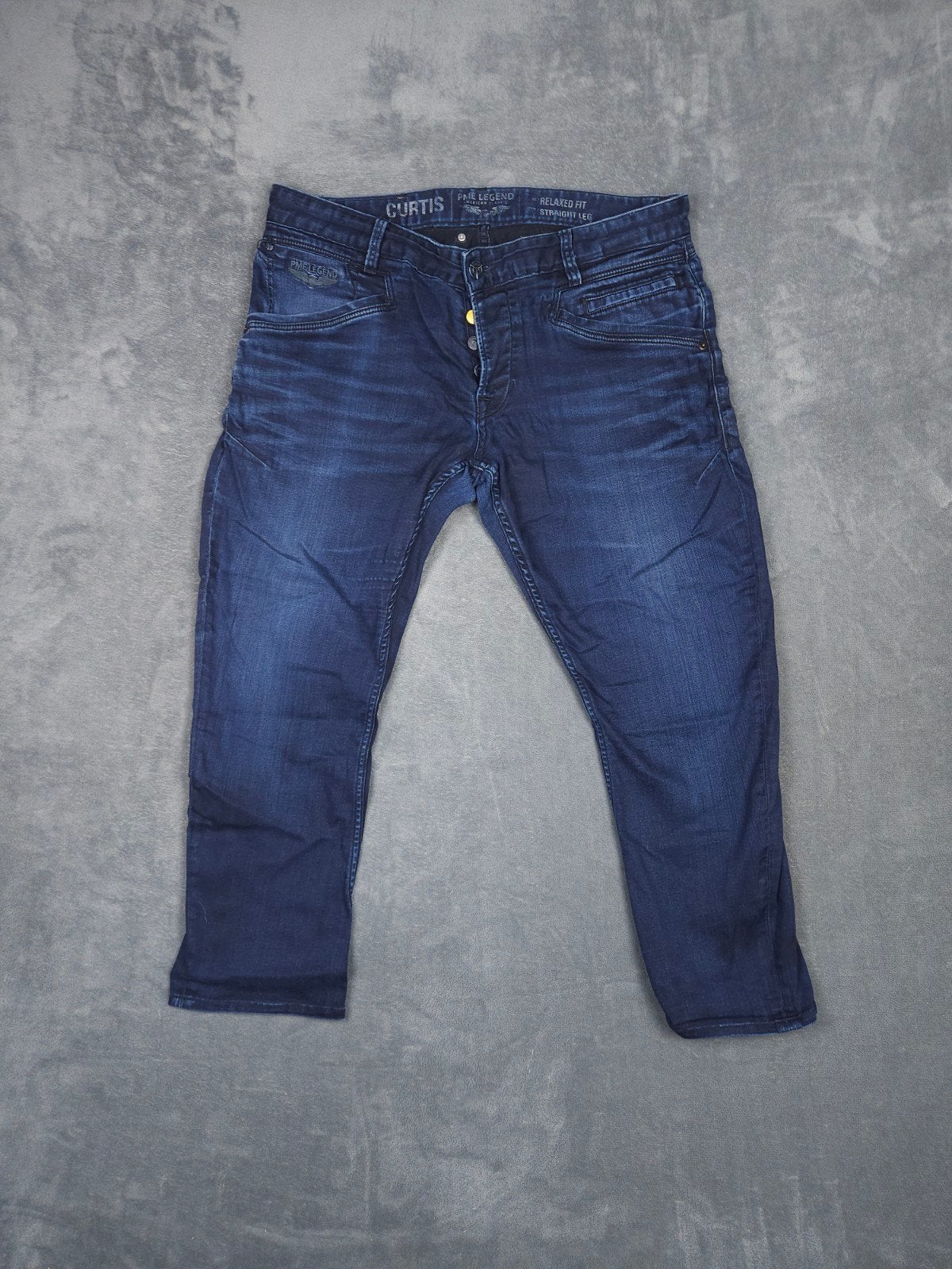Pme Legend Broek Curtis Relaxed W38 Ingekort Blauw

Staat: G, W36 - W38 (confectie 52/54), Blauw, ., Ophalen of Verzenden