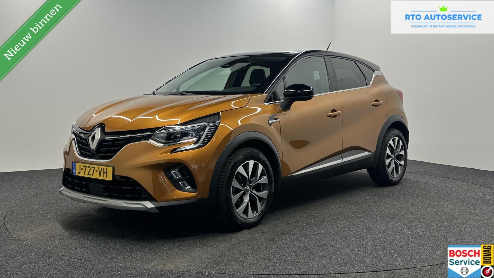 Renault Captur 1.0 TCe 100 Bi-fuel LPG Intens CARPLAY NAVI E, Voorwielaandrijving, 101 pk, Gebruikt, Euro 6