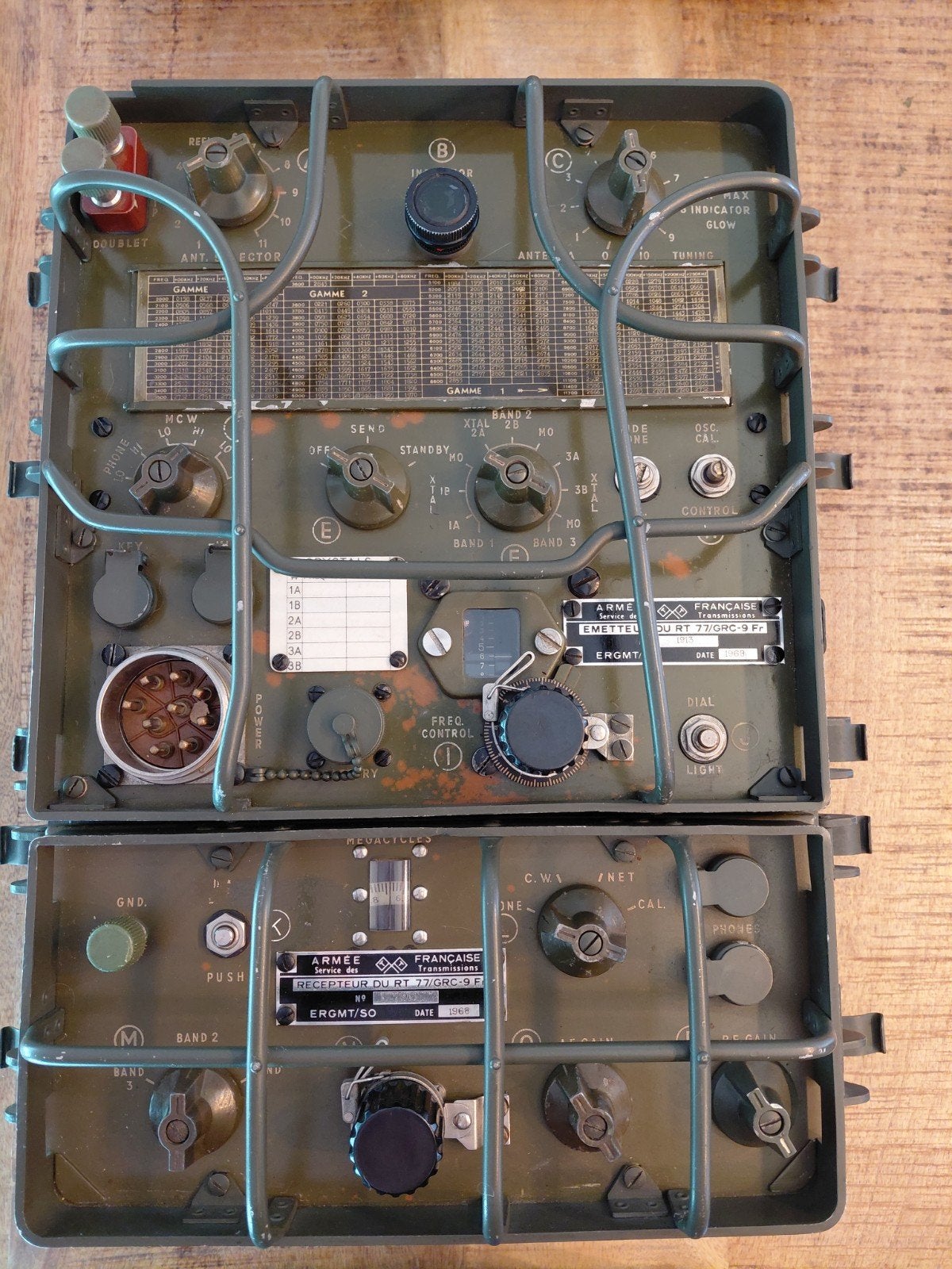 Franse GRC-9  RT-77 Nummergelijk, Ophalen of Verzenden, Overige gebieden