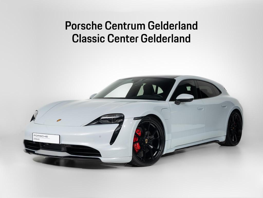 Porsche Taycan 4S Cross Turismo, Auto's, Porsche, Stof, Zwart, 93 kWh, Origineel Nederlands