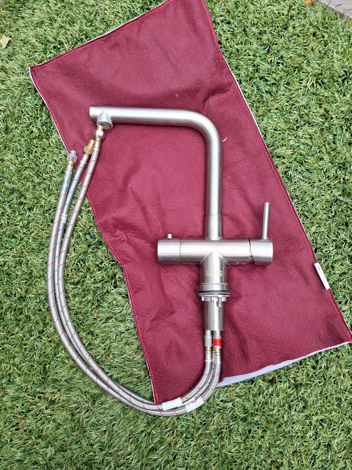 Franke RVS Quooker mengkraan, Ophalen of Verzenden, Minder dan 25 cm, Minder dan 50 cm, Minder dan 100 cm